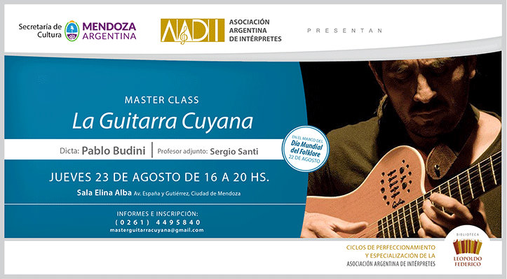 Master Class “La Guitarra Cuyana” 
