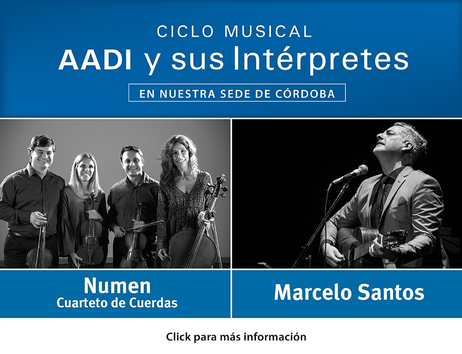 Ciclo “AADI y sus Intérpretes” - Sede Córdoba