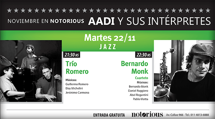 Trío Romero y Bernardo Monk Cuarteto