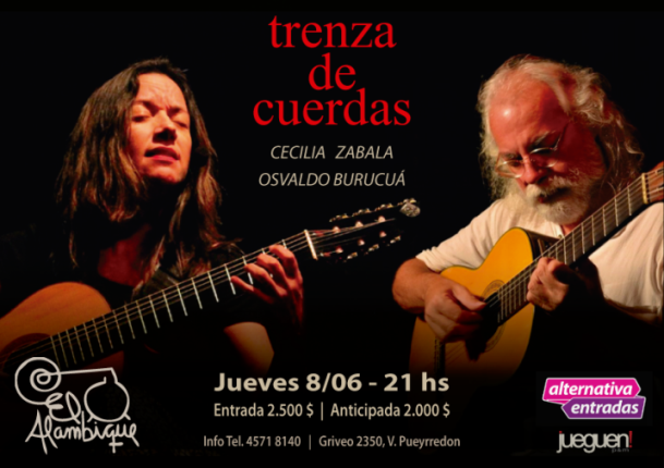 Trenza de Cuerdas Cecilia Zabala & Osvaldo Burucuá
