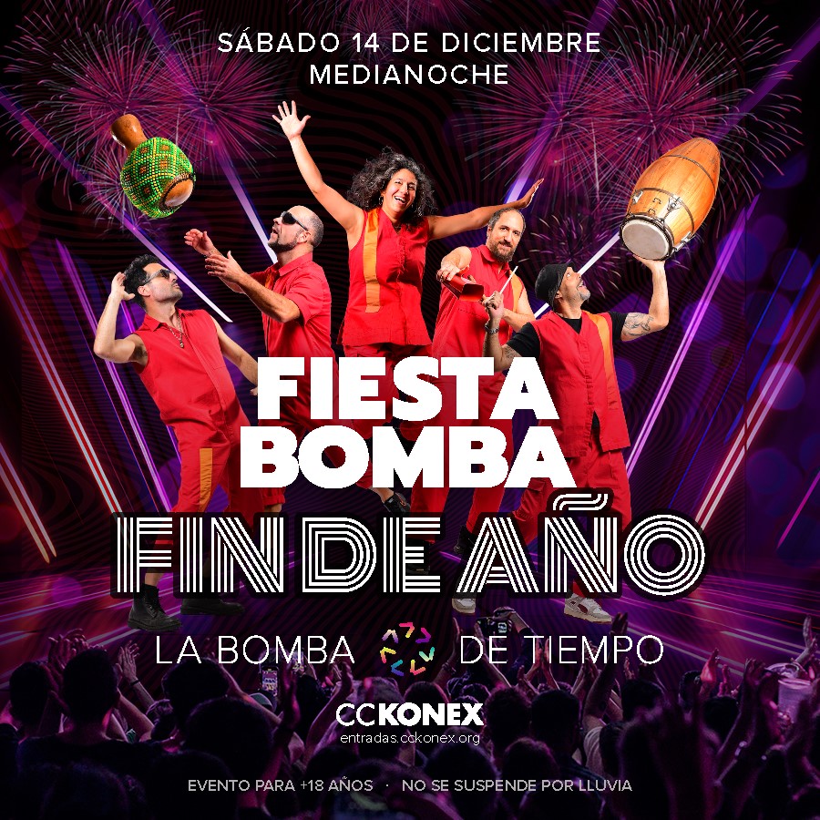 FIESTA BOMMBA DE FIN DE AÑO!