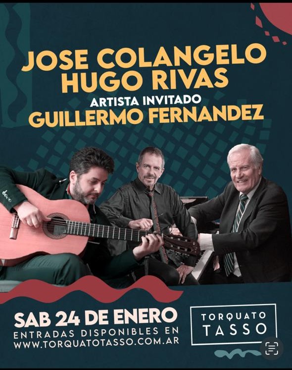 JOSE COLANGELO Y HUGO RIVAS EN EL TASSO