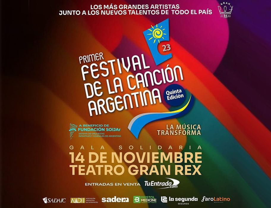 Gala Primer Festival de la Canción Argentina - Quinta Edición